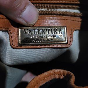 Valentina Italian Leather Drawstring Bucket Bag